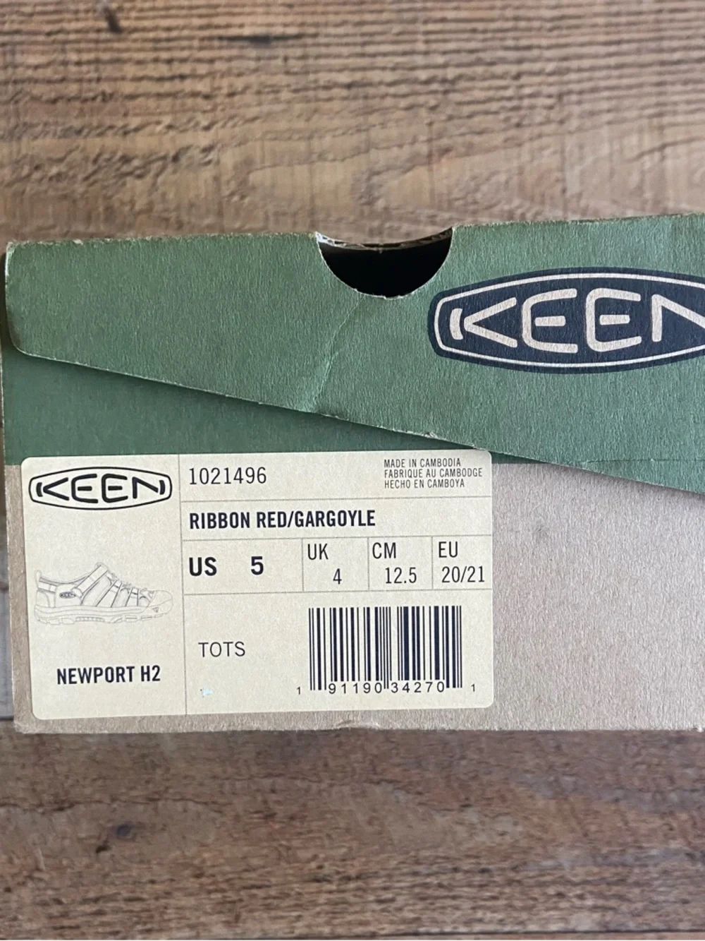 Keen Newport H2 Shoes Sz 5 - Picture 5 of 5